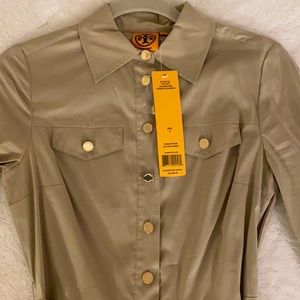 New Tory Burch French khaki size 2